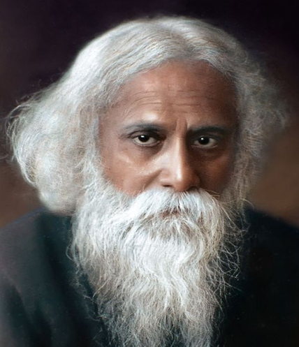 The poet Ravindranath Tagore.
The Mystic poet Of India. A noble Prize winner poet.